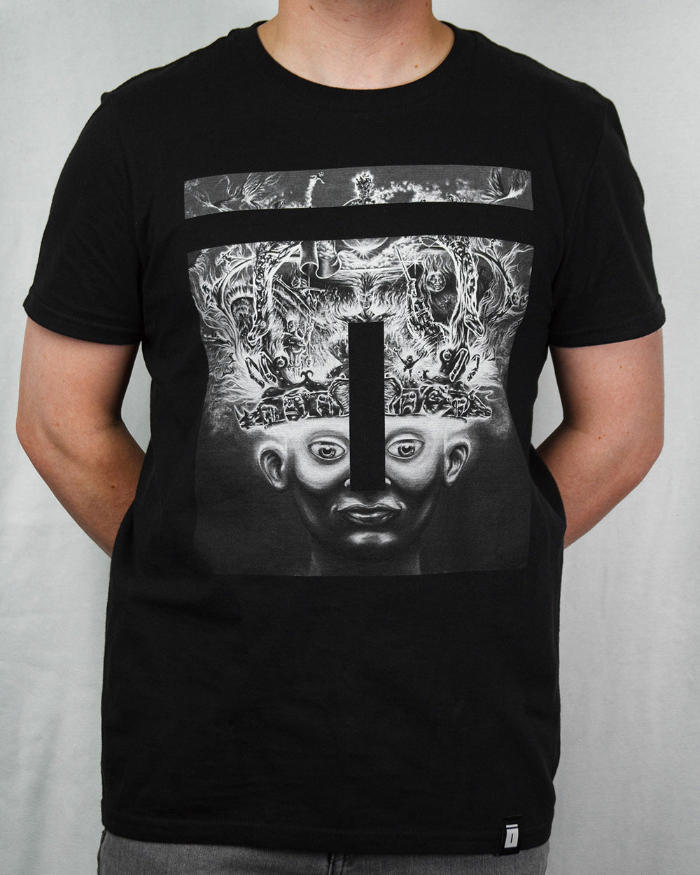 BORN KING Black Tee