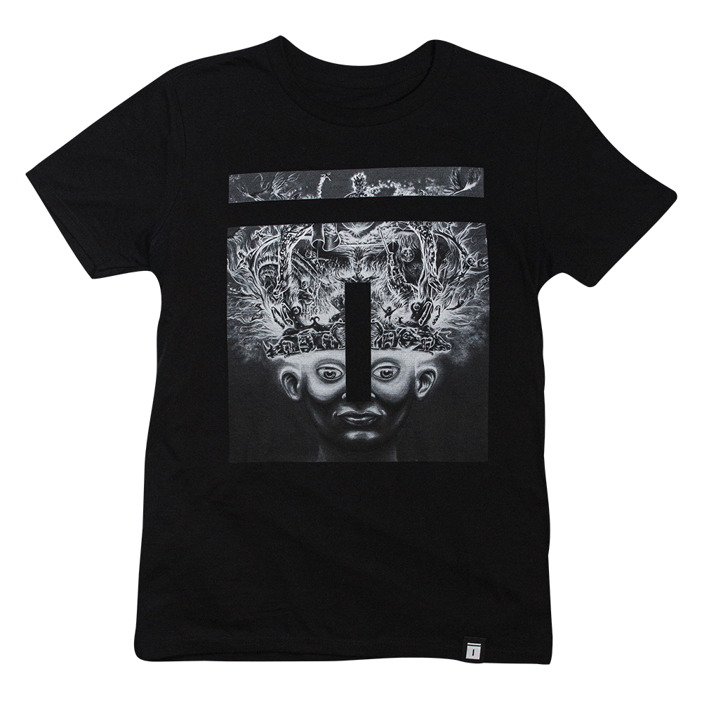 BORN KING Black Tee