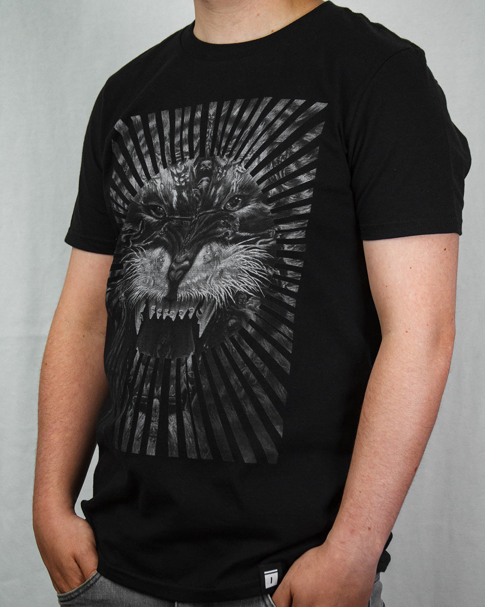 TIGER Black Tee