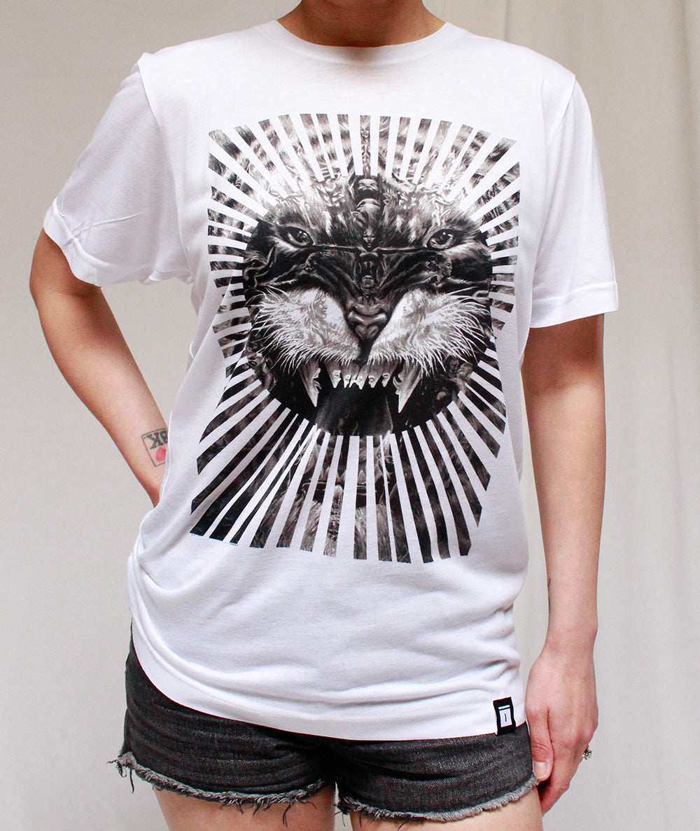 TIGER White Tee