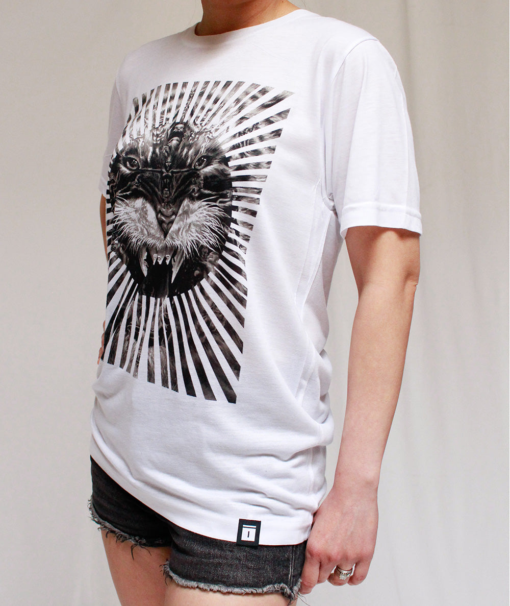 TIGER White Tee