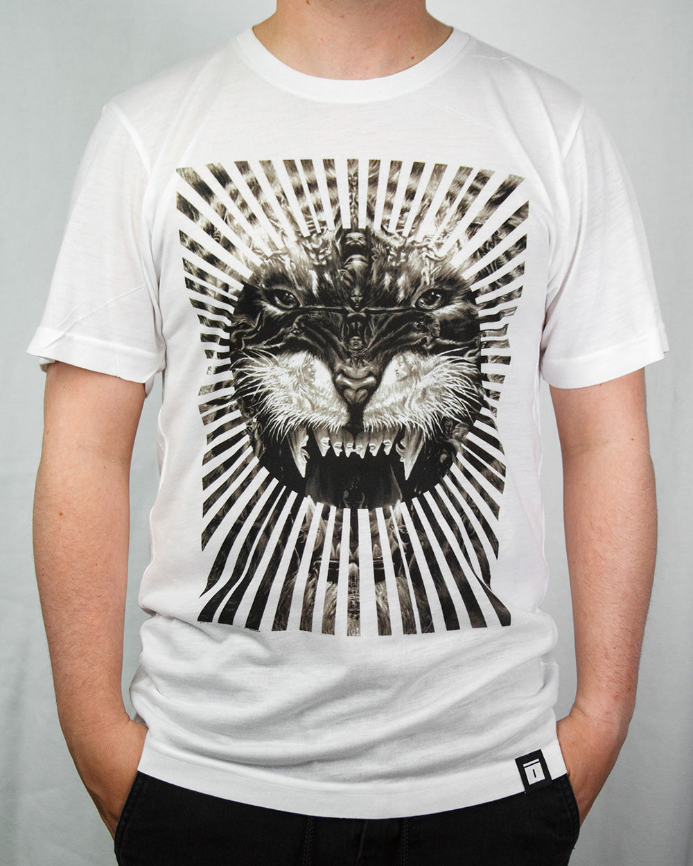 TIGER White Tee