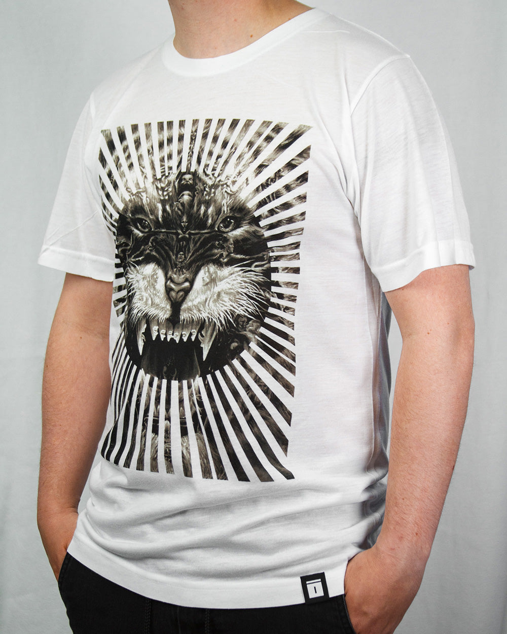 TIGER White Tee